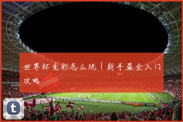 世界杯竞彩怎么玩｜新手最全入门攻略